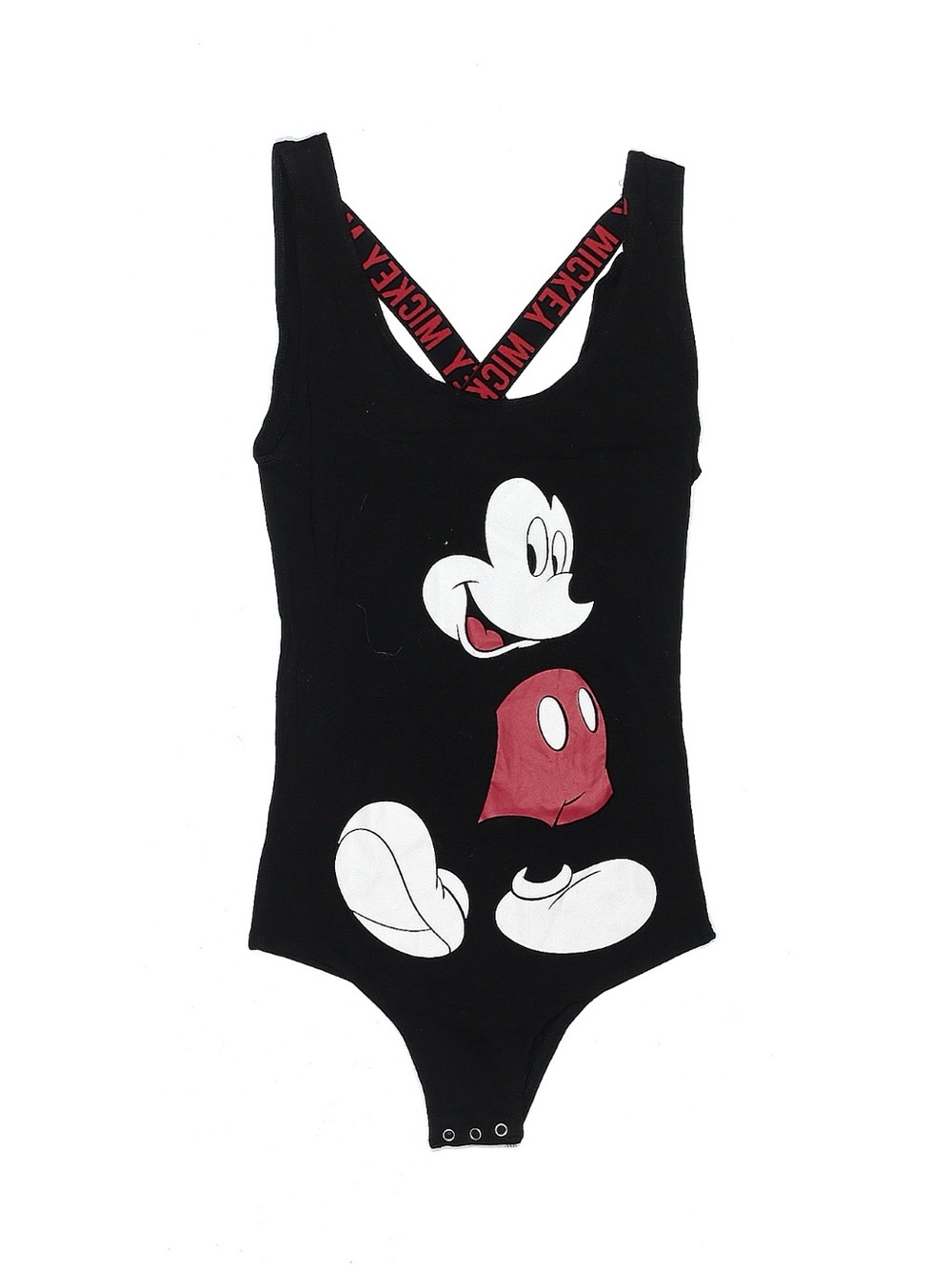 Disney Mickey Mouse Black Bodysuit